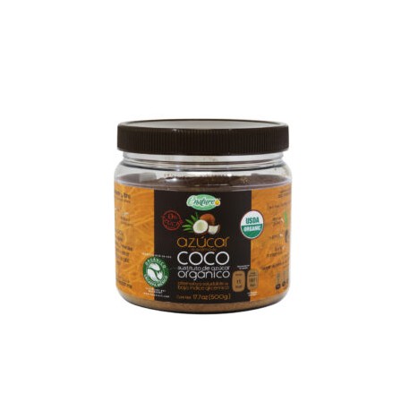 Azúcar palma de Coco orgánica 500g.  (sin gluten,vegan)