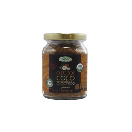 Azúcar palma de Coco orgánica canela (sin gluten,vegan) 150gr.