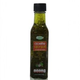 Aceite de ajonjolí condimentado (albahaca,perejil,hierbas finas,ajo) 235gr.