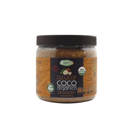 Azúcar palma de Coco orgánica canela (sin gluten,vegan) 300gr.