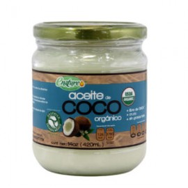 Aceite de coco extra virgen orgánico, sin grasa trans 420l.