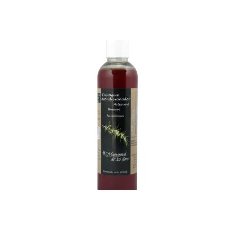 Enjuague acondicionador Romero 250ml.(cabello obscuro).