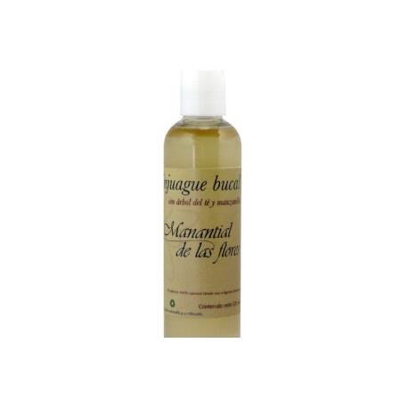 Enjuague bucal árbol de té y manzanilla 125 ml.