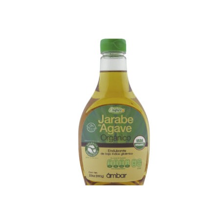 Jarabe de agave orgánico ámbar