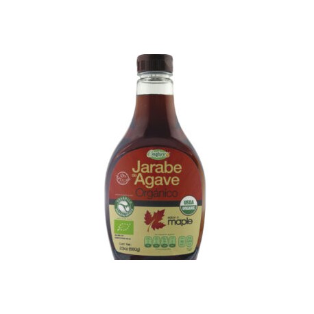 Jarabe de agave orgánico maple 660gr.