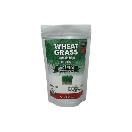 Wheat Grass orgánico 150g. (pasto de trigo en polvo)