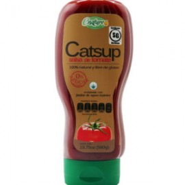 Catsup (sin gluten) endulzada con jarabe de agave orgánico